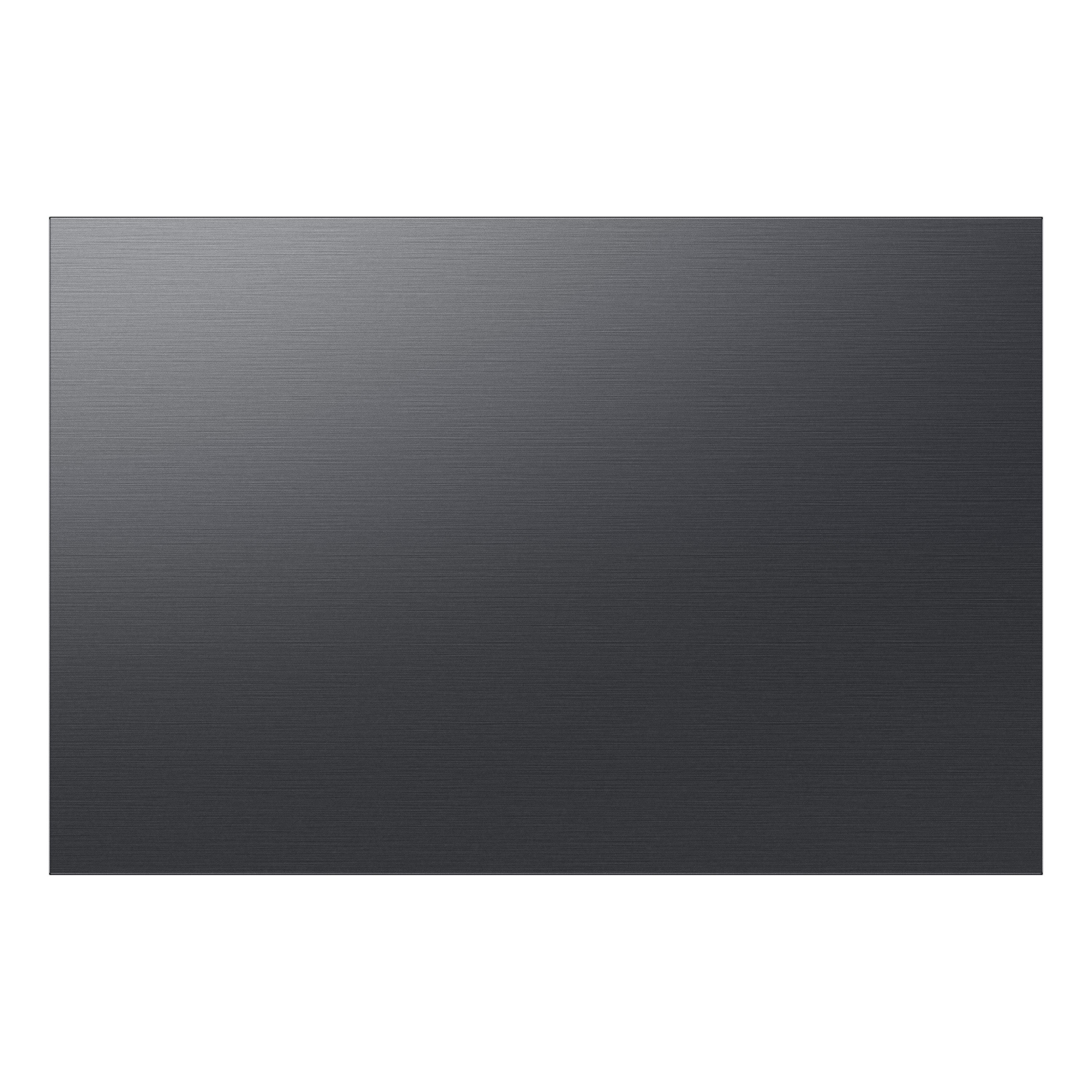 Samsung Bespoke 3-door French Door Refrigerator Bottom Panel In Matte Black Steel