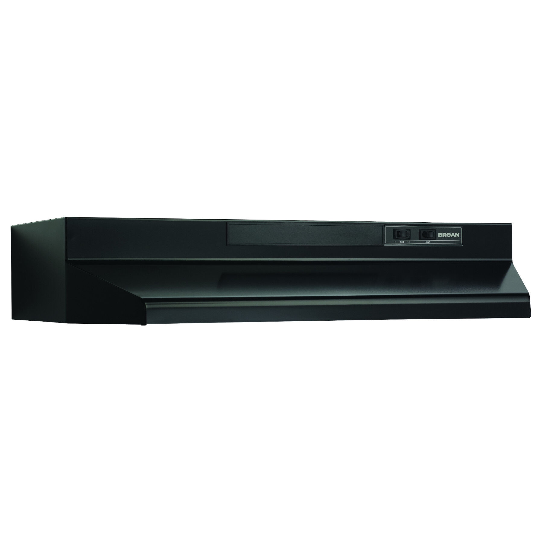 Broan 36 in Convertible Black Undercabinet Range Hood