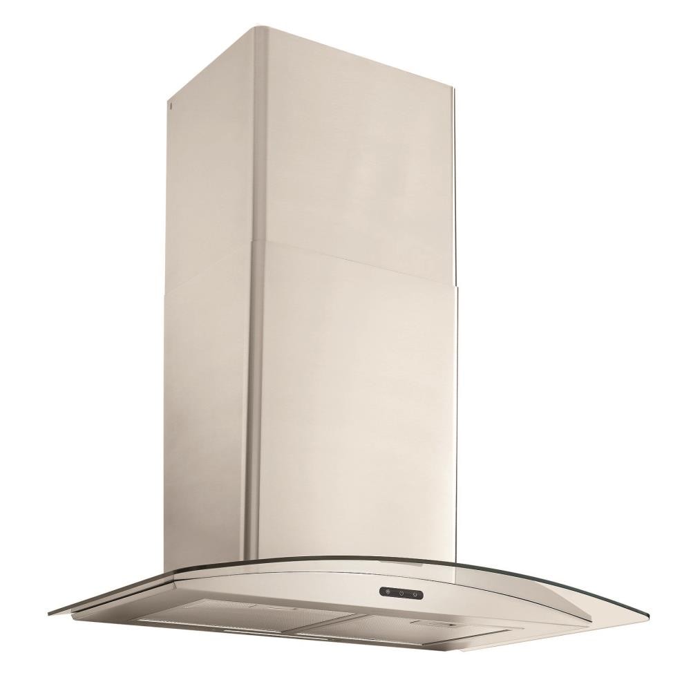 Broan Convertible Wall Mounted Range Hood Stainless Steel Actual 29 875 in