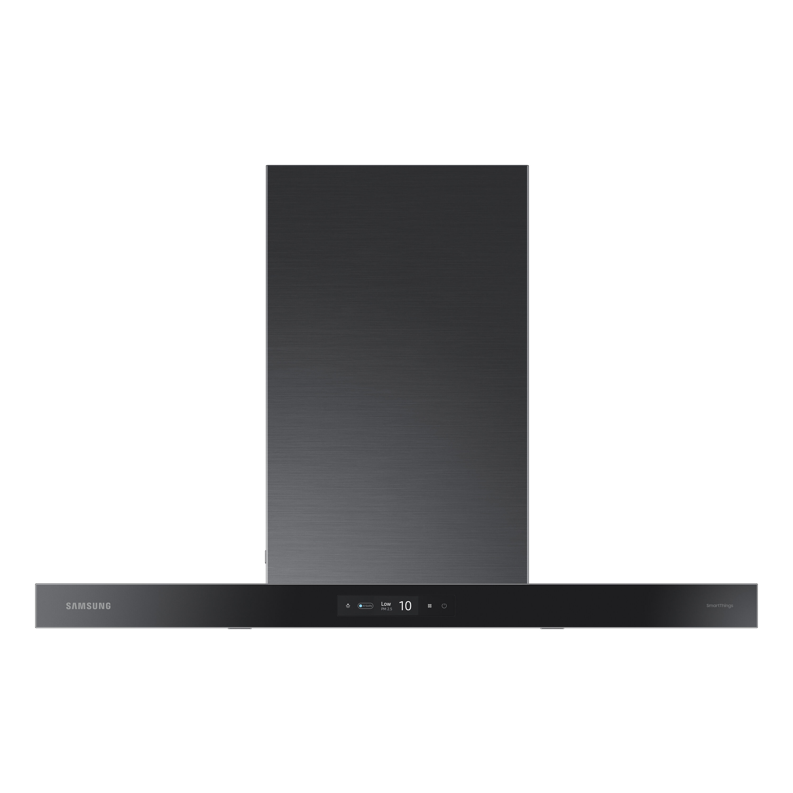 Samsung 36 in Convertible Black Smart Wall Mounted Range Hood with Charcoal Filter