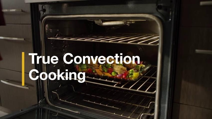 Whirlpool 30-in Glass Top 5 burners 4.2-cu ft / 2.5-cu ft Convection Oven Freestanding Double Oven Electric Range ( Stainless steel )