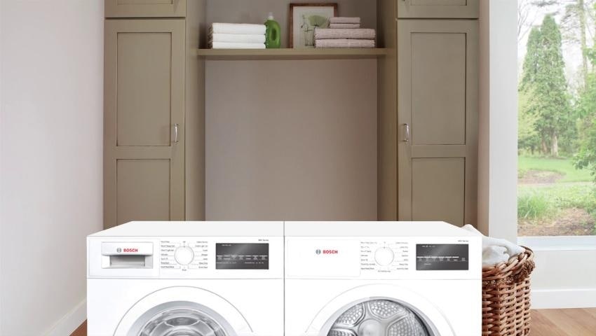 Bosch Laundry Stacking Kit White