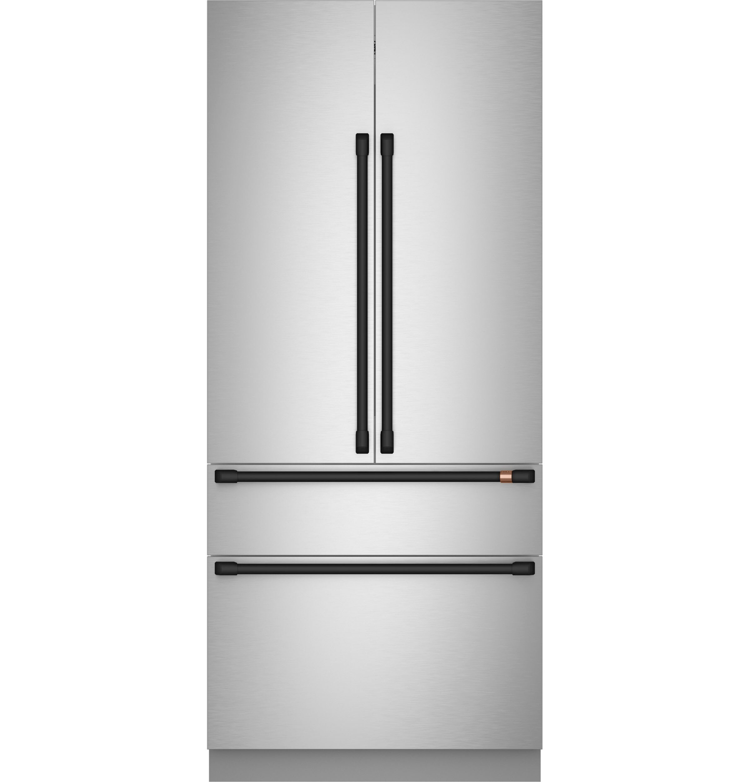 Cafe Built-In Bottom-freezer Refrigerator 4-piece Handle Kit- Flat Black