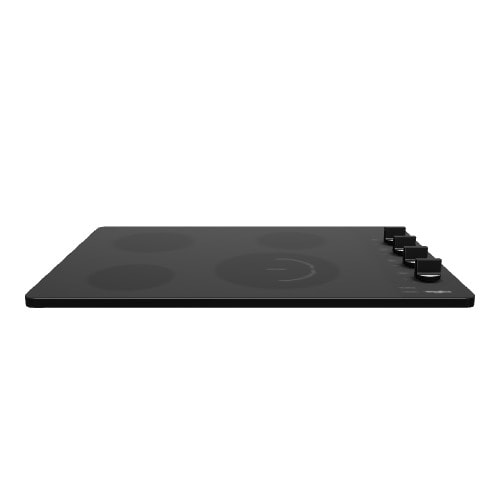 Whirlpool 30-in 4 burners Smooth Surface (Radiant) Black Electric Cooktop