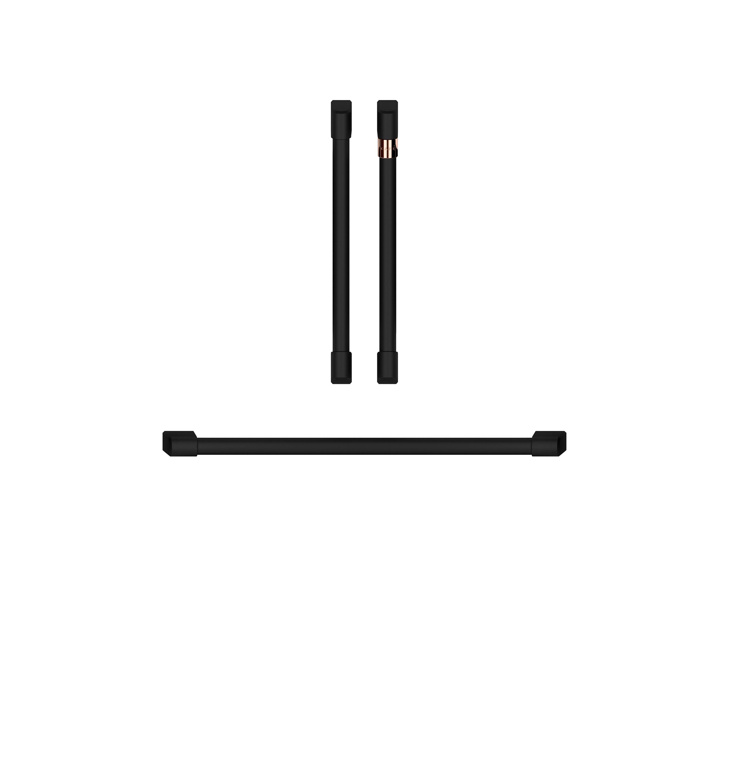 Cafe 30-in 7 -Pack Wall oven handle ( Flat Black )