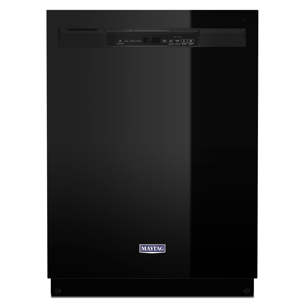 Maytag 50 Decibel Built in Dishwasher Black Common 24 in Actual 23 88 in ENERGY STAR