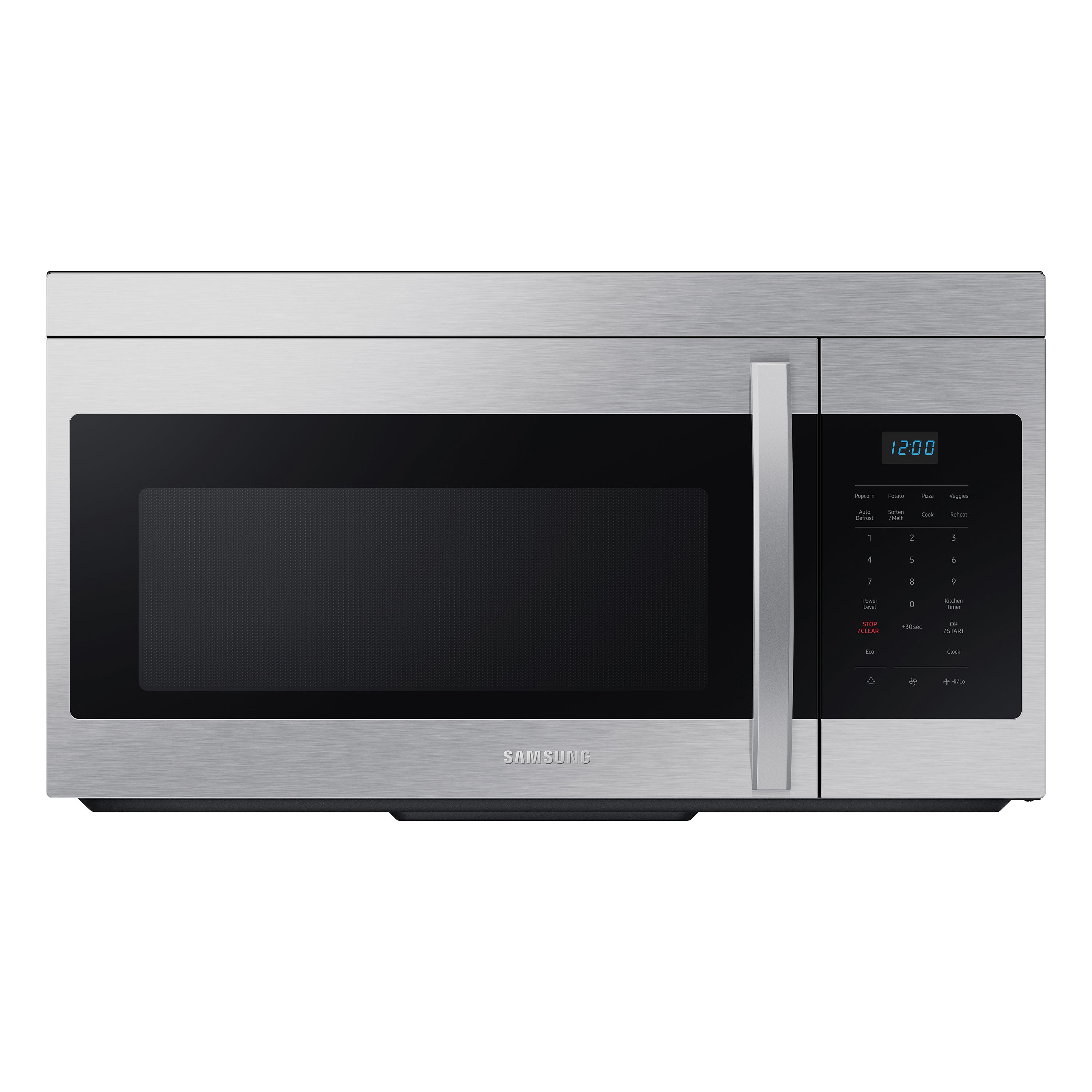 Samsung 1 6 cu ft Over the Range Microwave with Auto Cook Stainless Steel