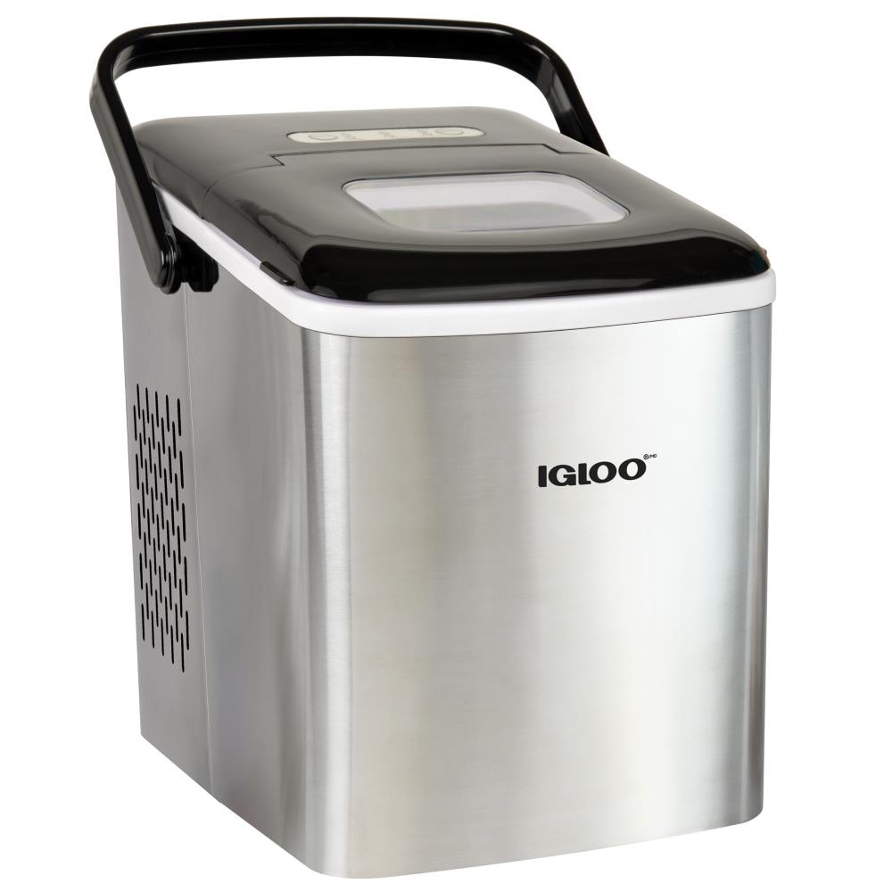 Igloo 2 Portable Countertop Ice Maker Stainless Steel