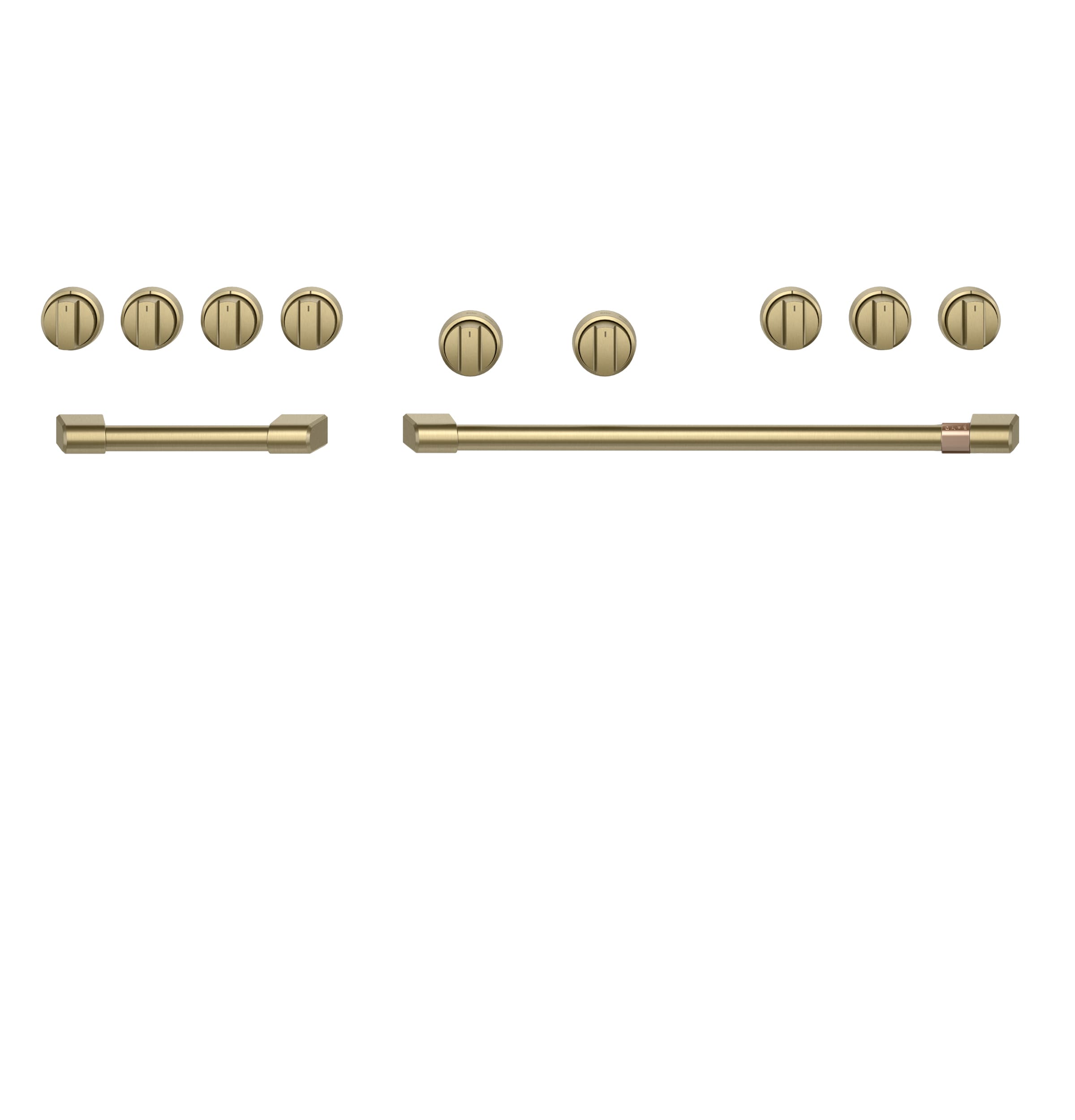 Cafe 48-in Gas range Handle and knob kit ( Brushed Brass )
