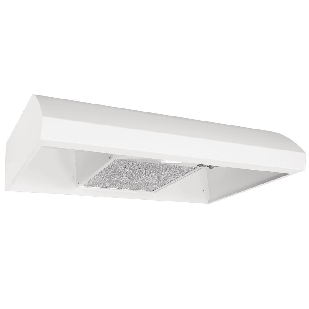 Broan Undercabinet Range Hood White Actual 29 875 in