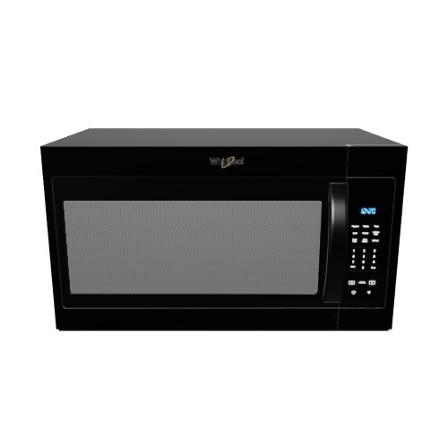 Whirlpool 1 7 cu ft Over the Range Microwave Black