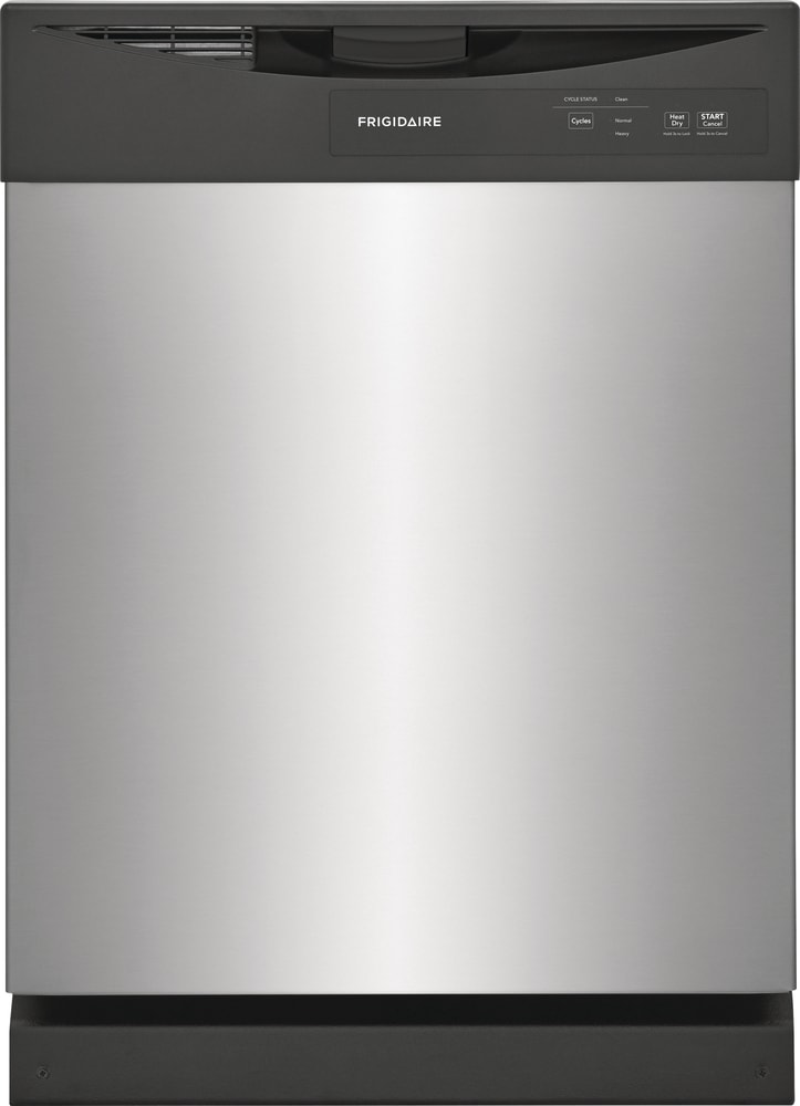 Frigidaire 62 Decibel Built in Dishwasher Hard Food Disposer Stainless Steel Common 24 in Actual 24 in