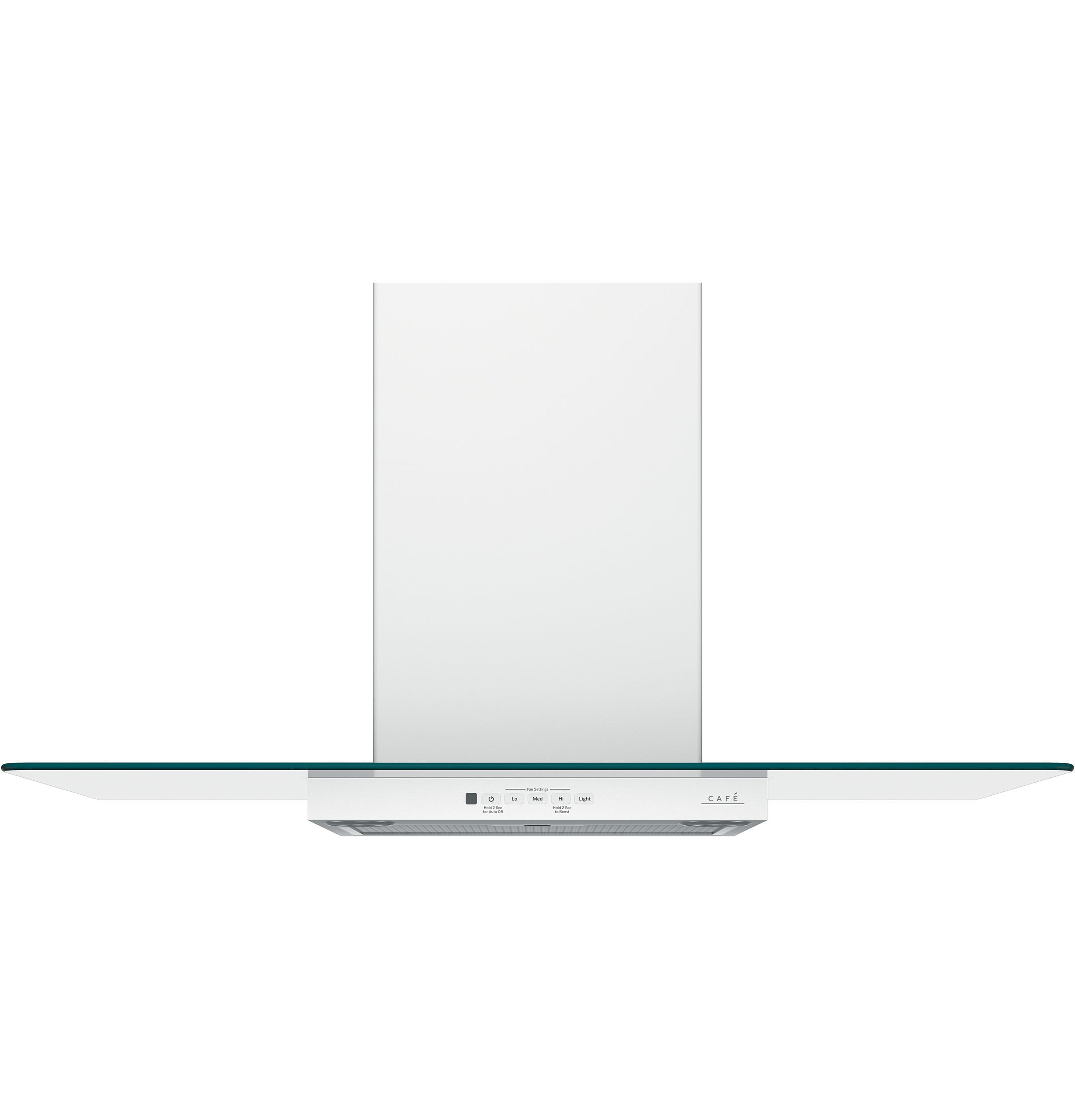 Cafe Convertible White Matte Wall Mounted Range Hood Common 36 Inch Actual 36 in
