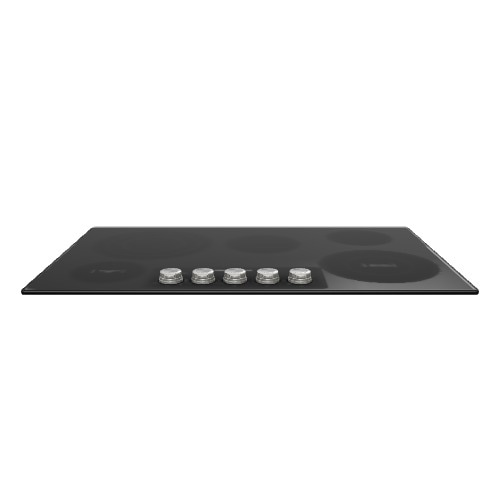 KitchenAid 36-in 5 burners Smooth Surface (Radiant) Black Electric Cooktop