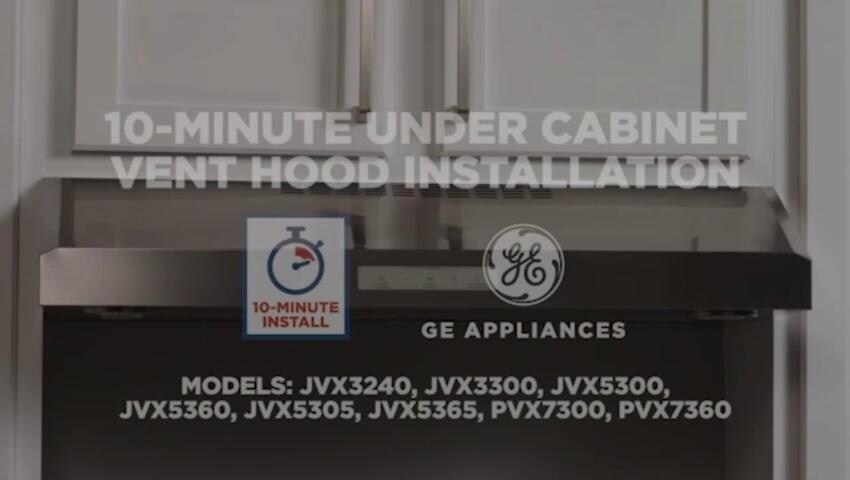 GE 30 in Convertible White Undercabinet Range Hood Common 30 in Actual 29 875 in