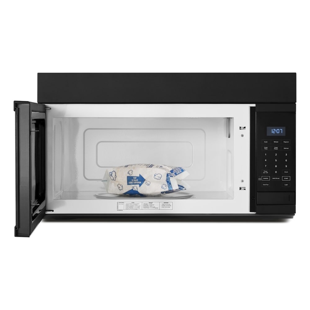 1 7 cu ft Over the Range Microwave Hood Combination Black