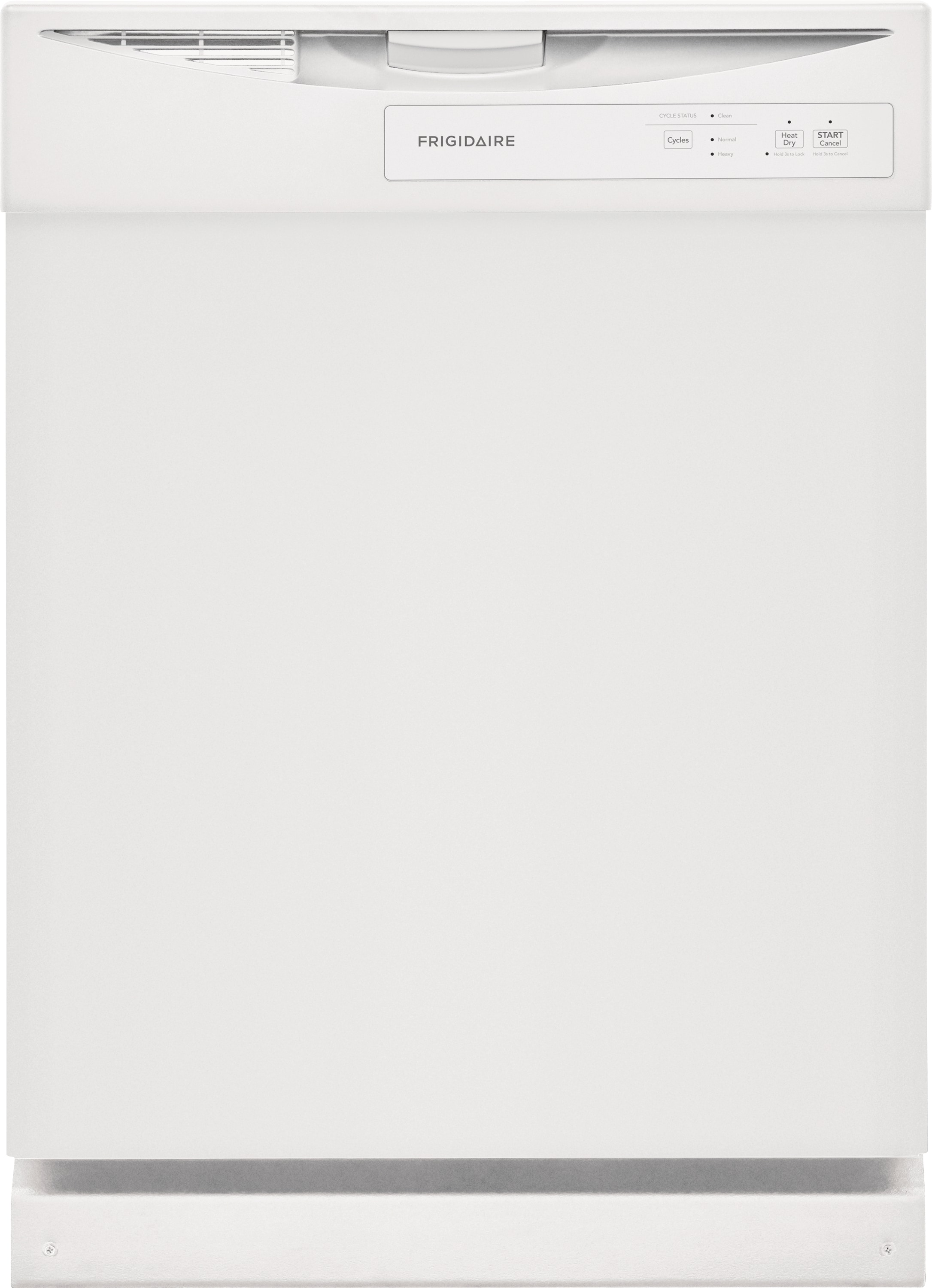 Frigidaire 62 Decibel Front Control 24 in Built In Dishwasher White