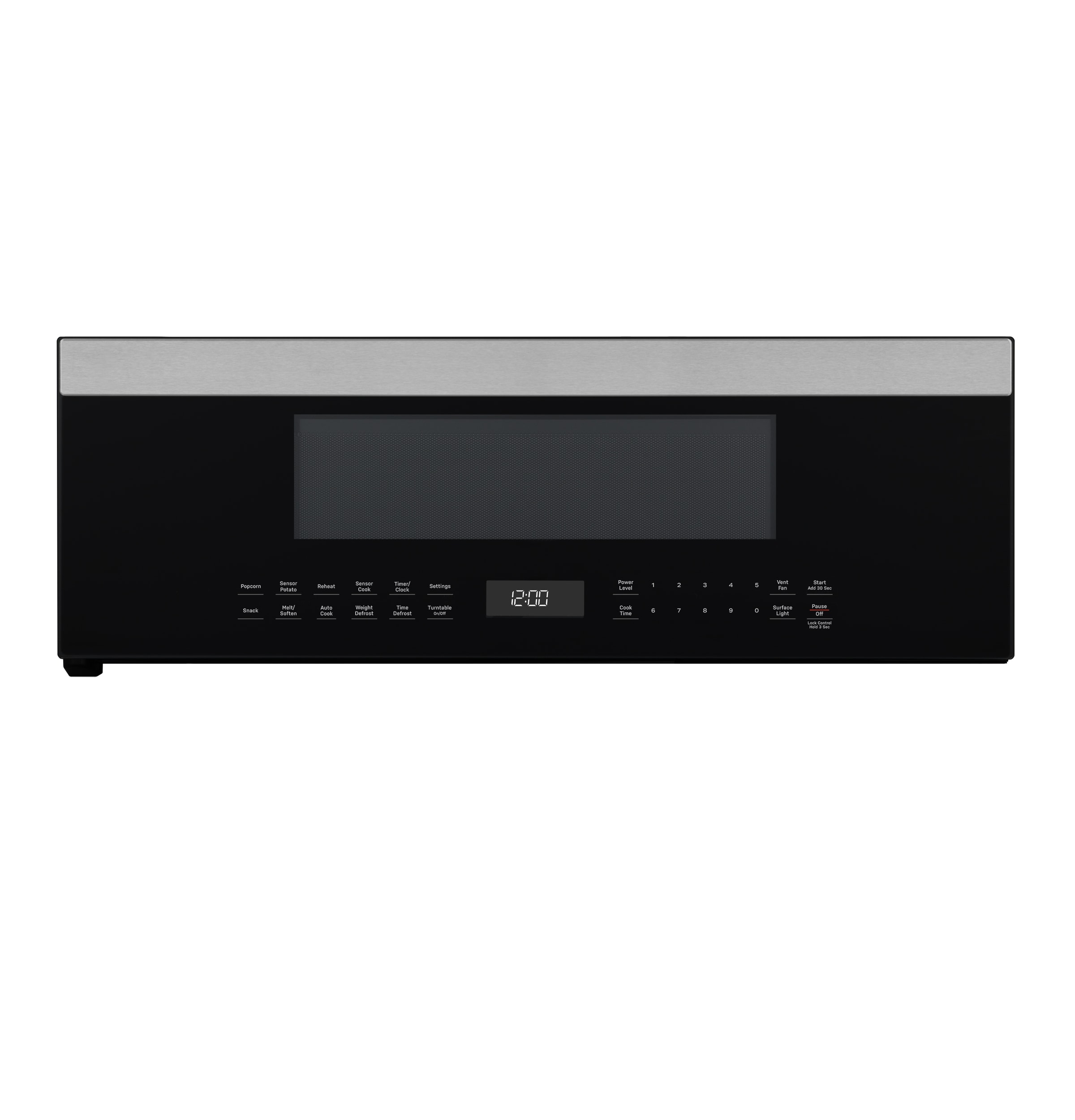 GE 1 2 cu ft 1000 Watt Over the Range Microwave with Sensor Cooking Stainless Steel