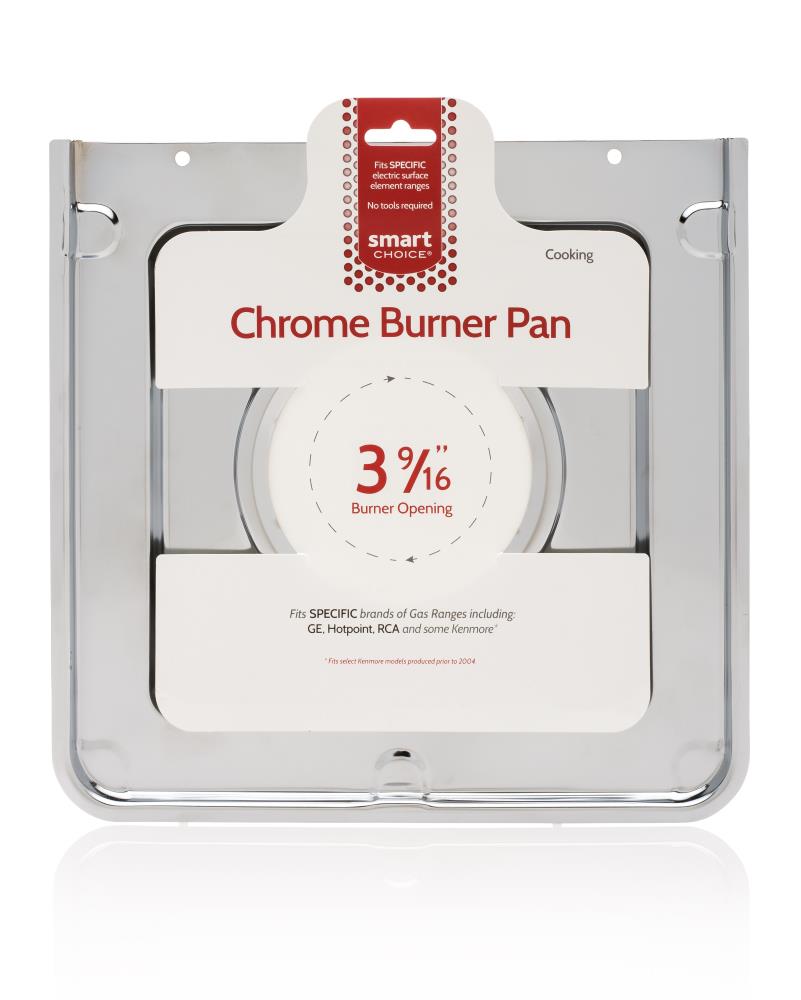 Smart Choice Universal Gas range Drip pan ( Chrome )