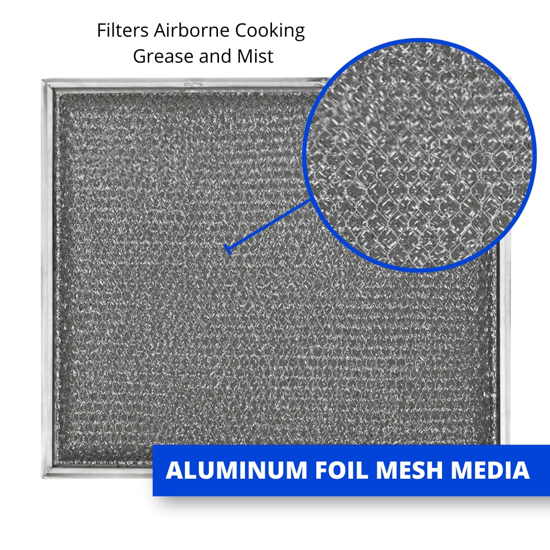 American Metal Filter Company Over-the-Range microwave Filter kit ( Silver )