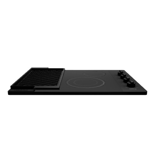 Maytag 30-in 4 burners Smooth Surface (Radiant) Black Electric Cooktop with Bridge Element