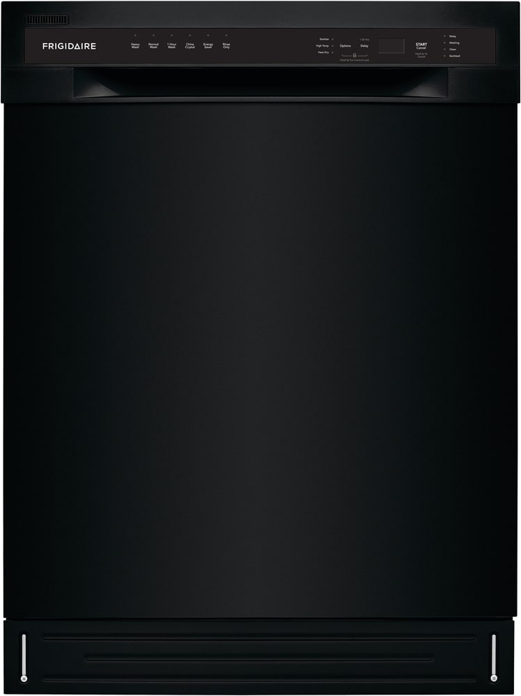 Frigidaire 52 Decibel Filtration Built In Dishwasher Black Common 24 in Actual 24 in ENERGY STAR
