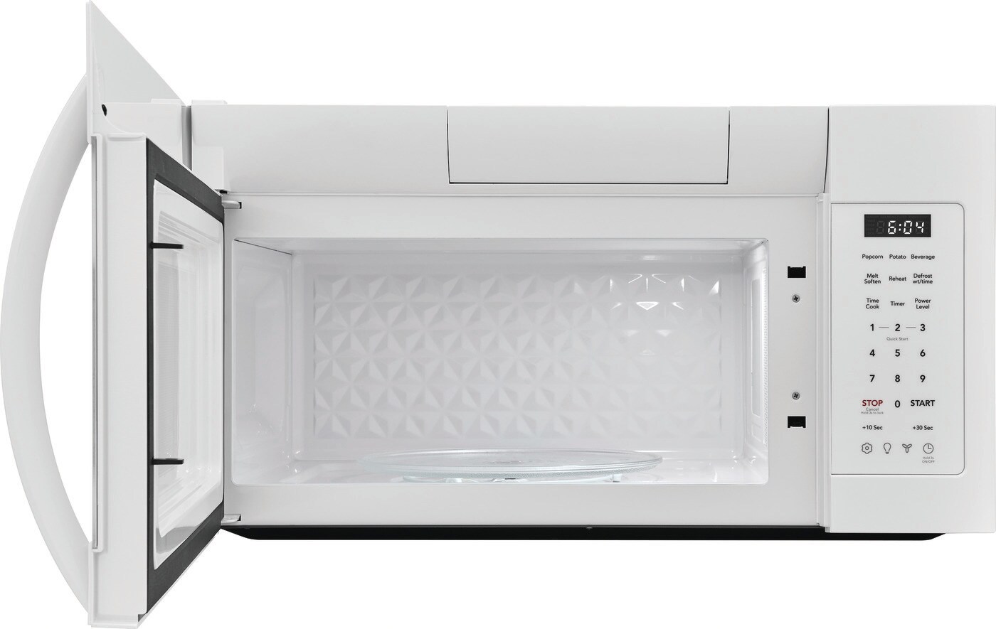 Frigidaire 1 8 cu ft 1500 Watt Over the Range Microwave White