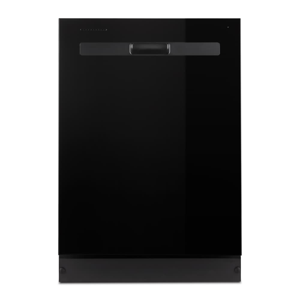 Whirlpool Top Control 24 in Built In Dishwasher Black 55 dBA