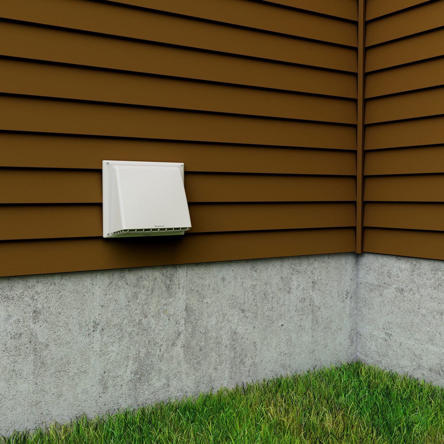 IMPERIAL Universal Wall cap White