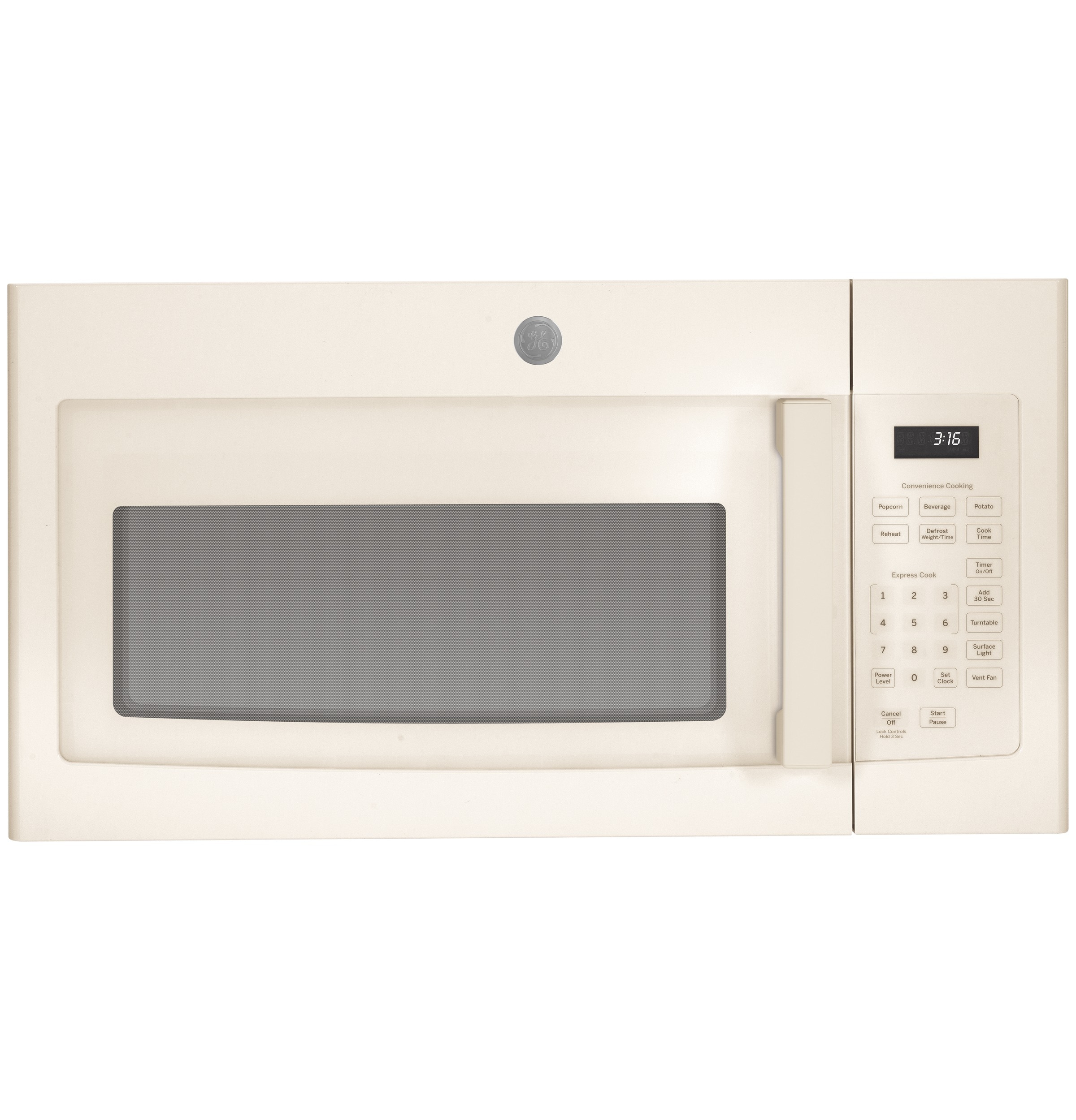 GE 1 6 cu ft Over the Range Microwave Bisque