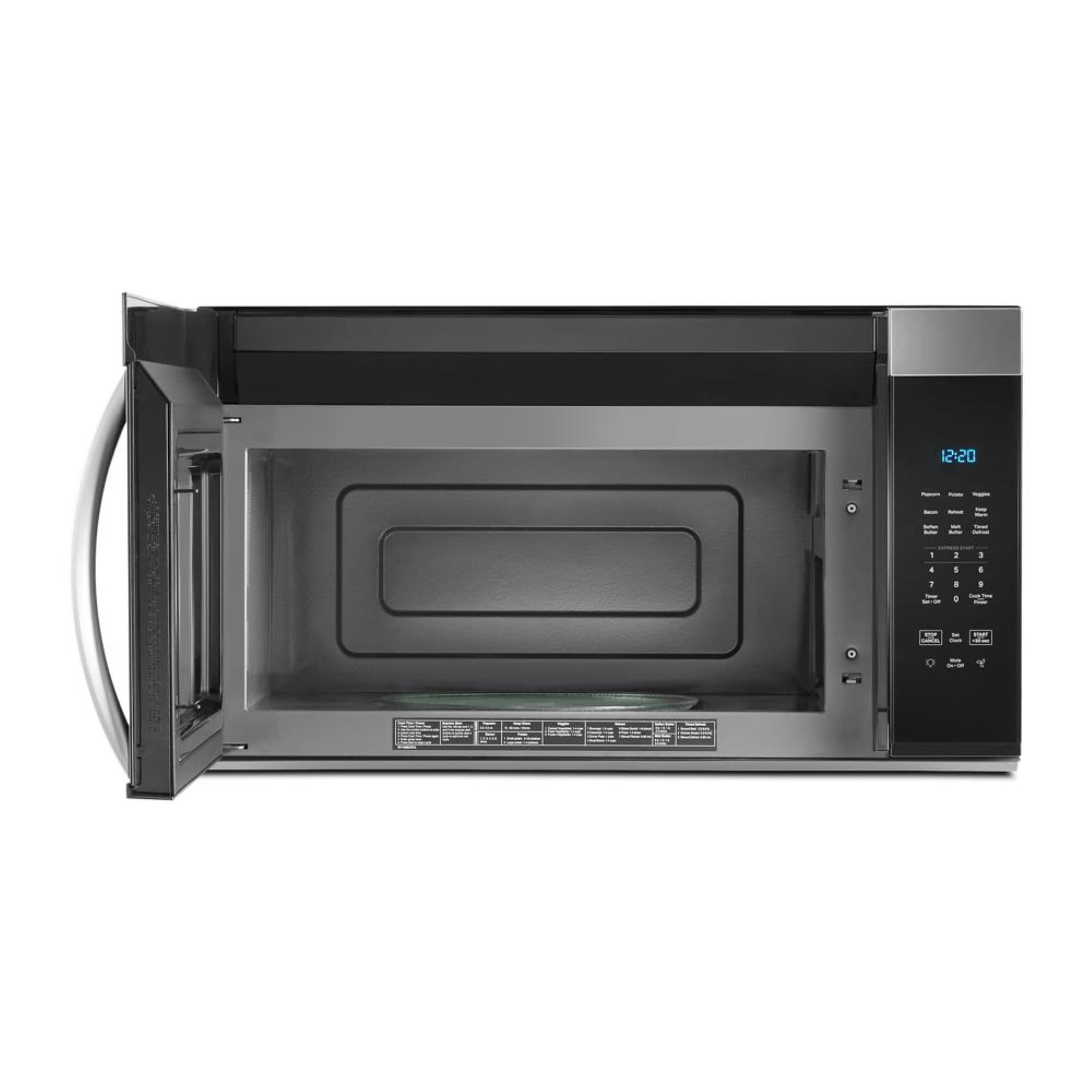 Whirlpool Whirlpool 1 7 cu ft Over the range Microwave with 1000 Watts Cooking Power