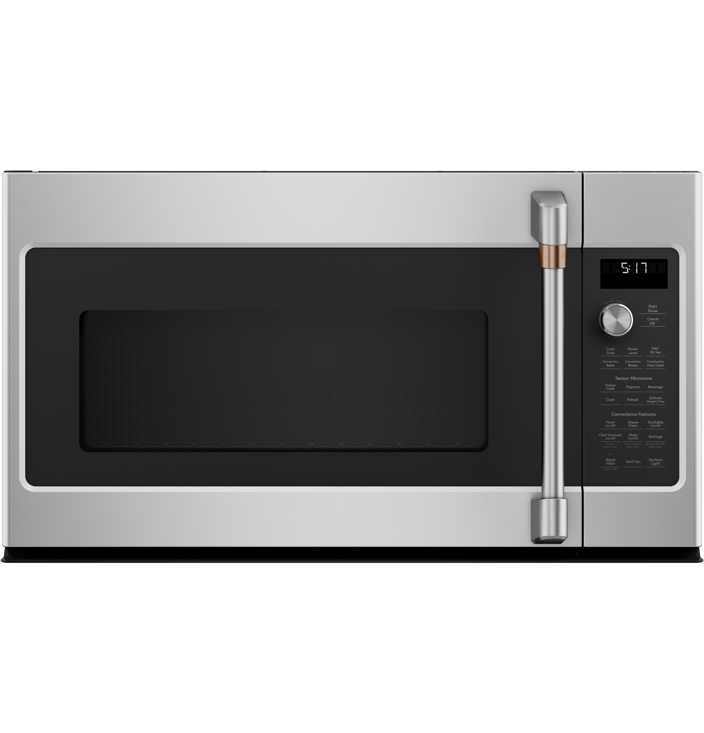 Cafe 2 1 cu ft Over the Range Microwave with Sensor Cooking Stainless Steel