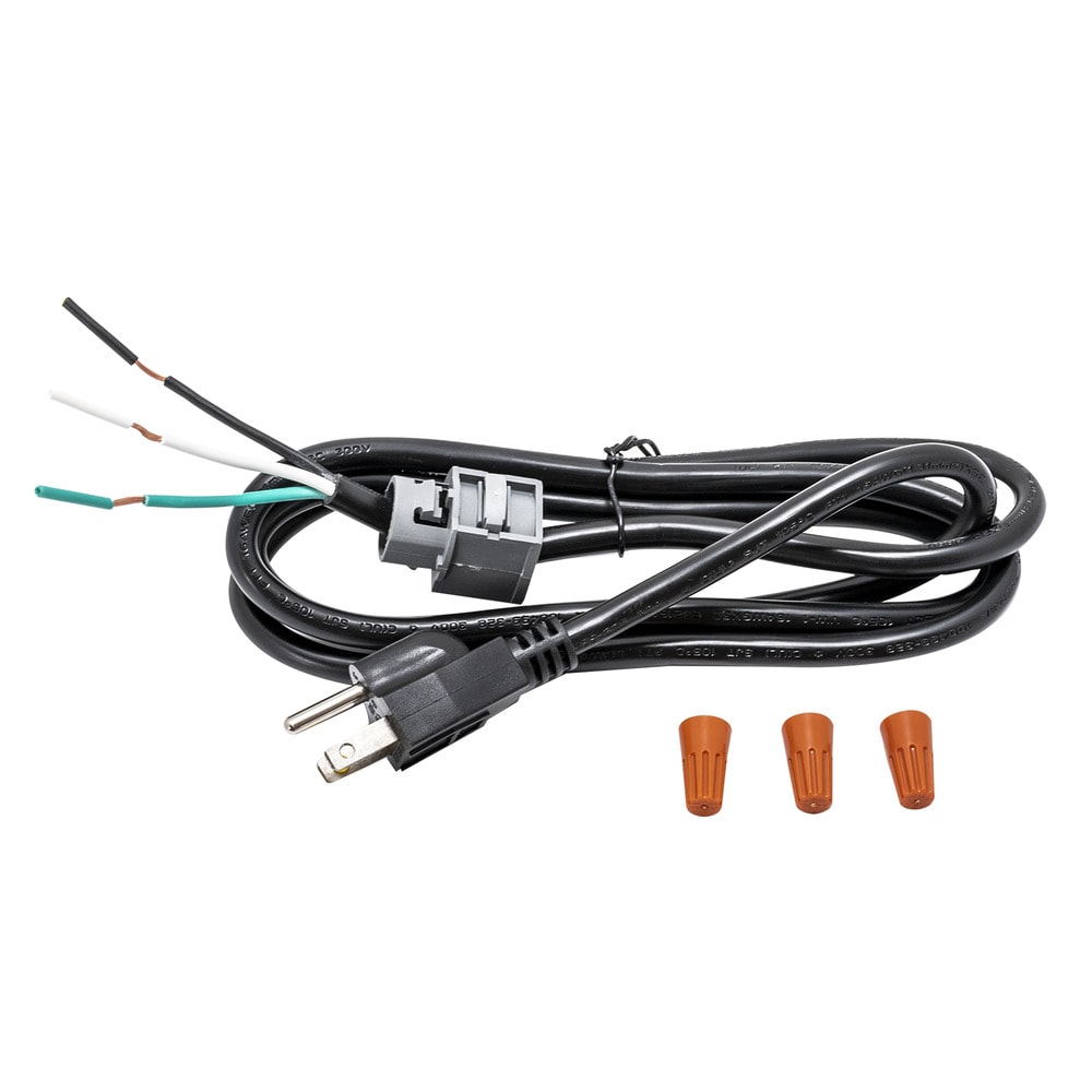EASTMAN 5-ft 13 -Amp 3 -Prong Black Dishwasher Appliance Power Cord