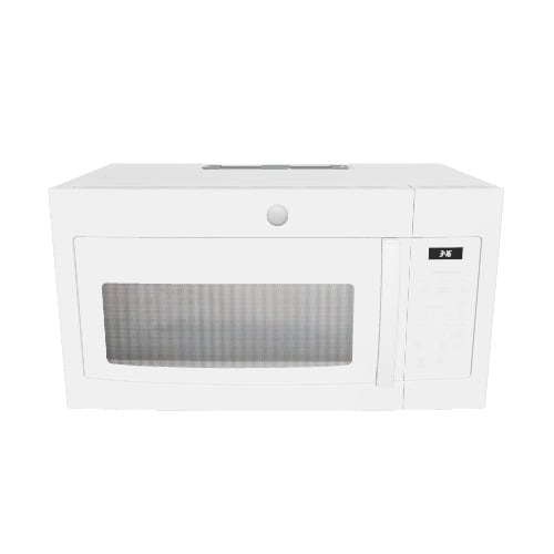 GE 1 6 cu ft Over the Range Microwave White