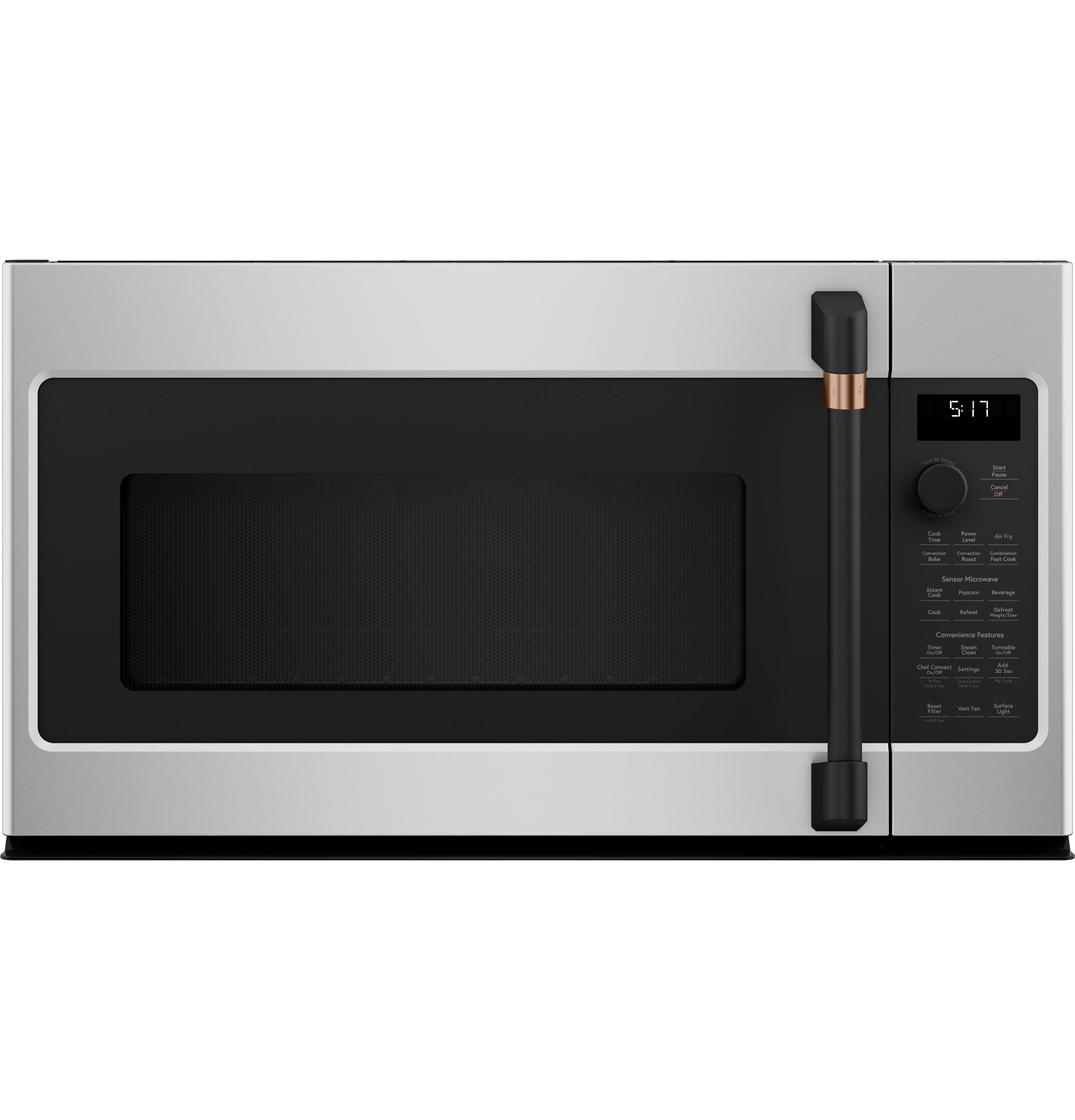 Cafe Over-the-Range microwave Handle and knob kit ( Flat Black )