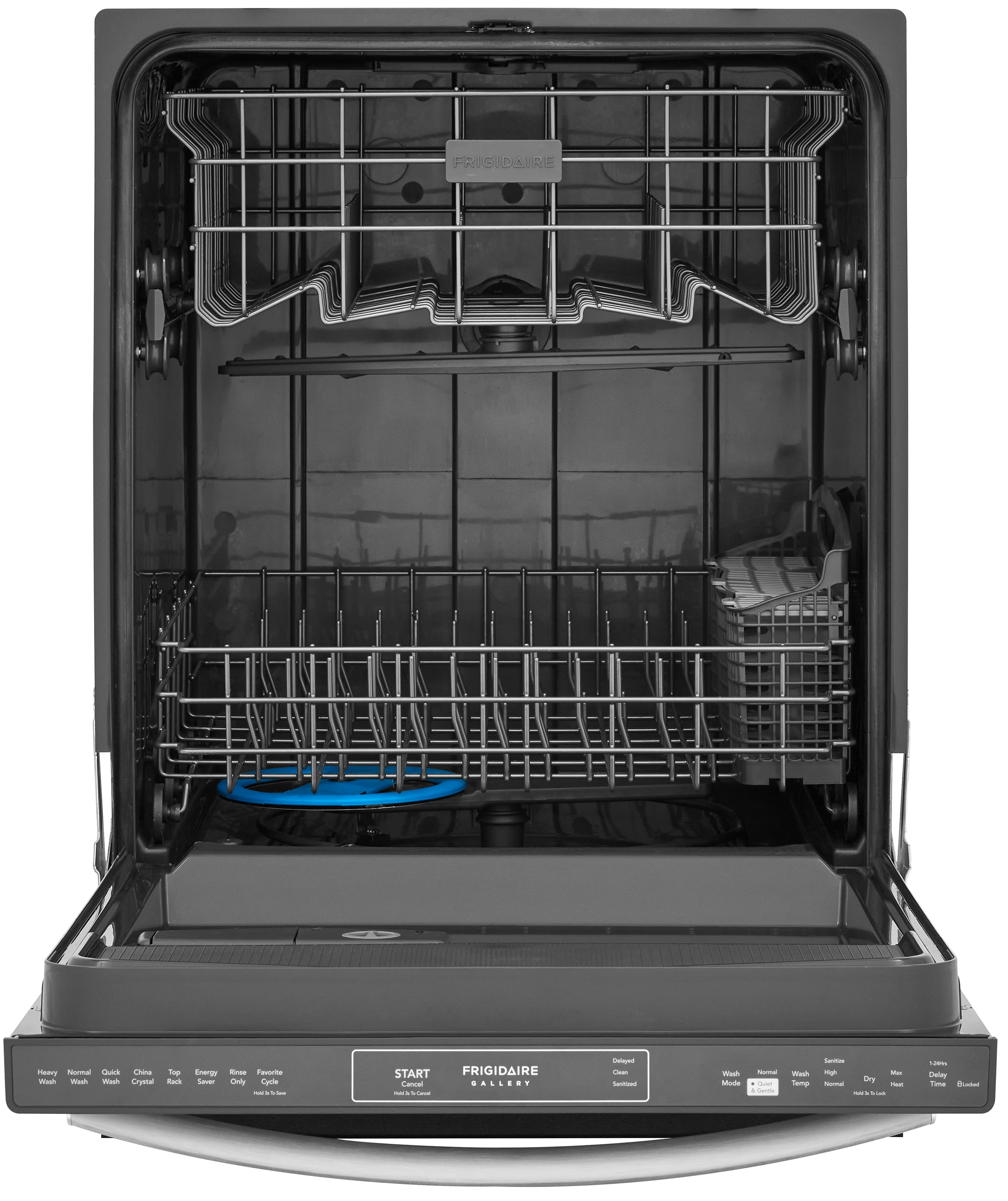 Frigidaire Gallery Gallery 24 in Top Control Built in Dishwasher Stainless Steel ENERGY STAR 42 Decibel Quietest Sound Level