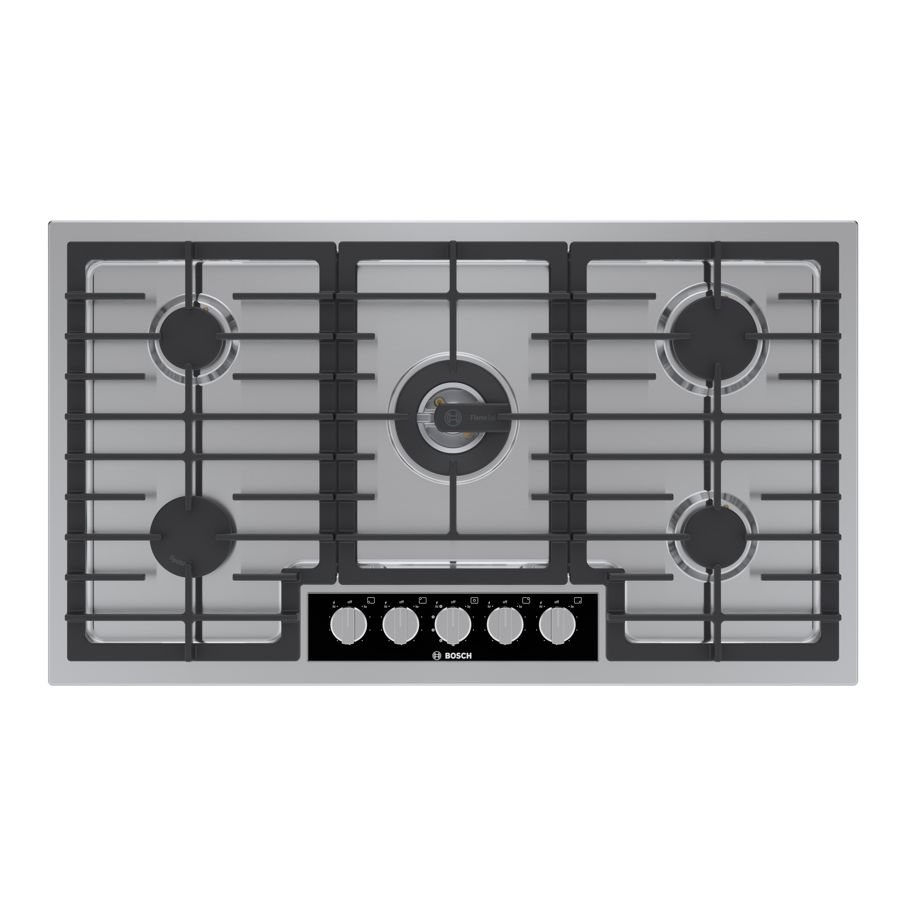 Bosch Benchmark Series 36-in 5 burners Stainless steel Gas Cooktop
