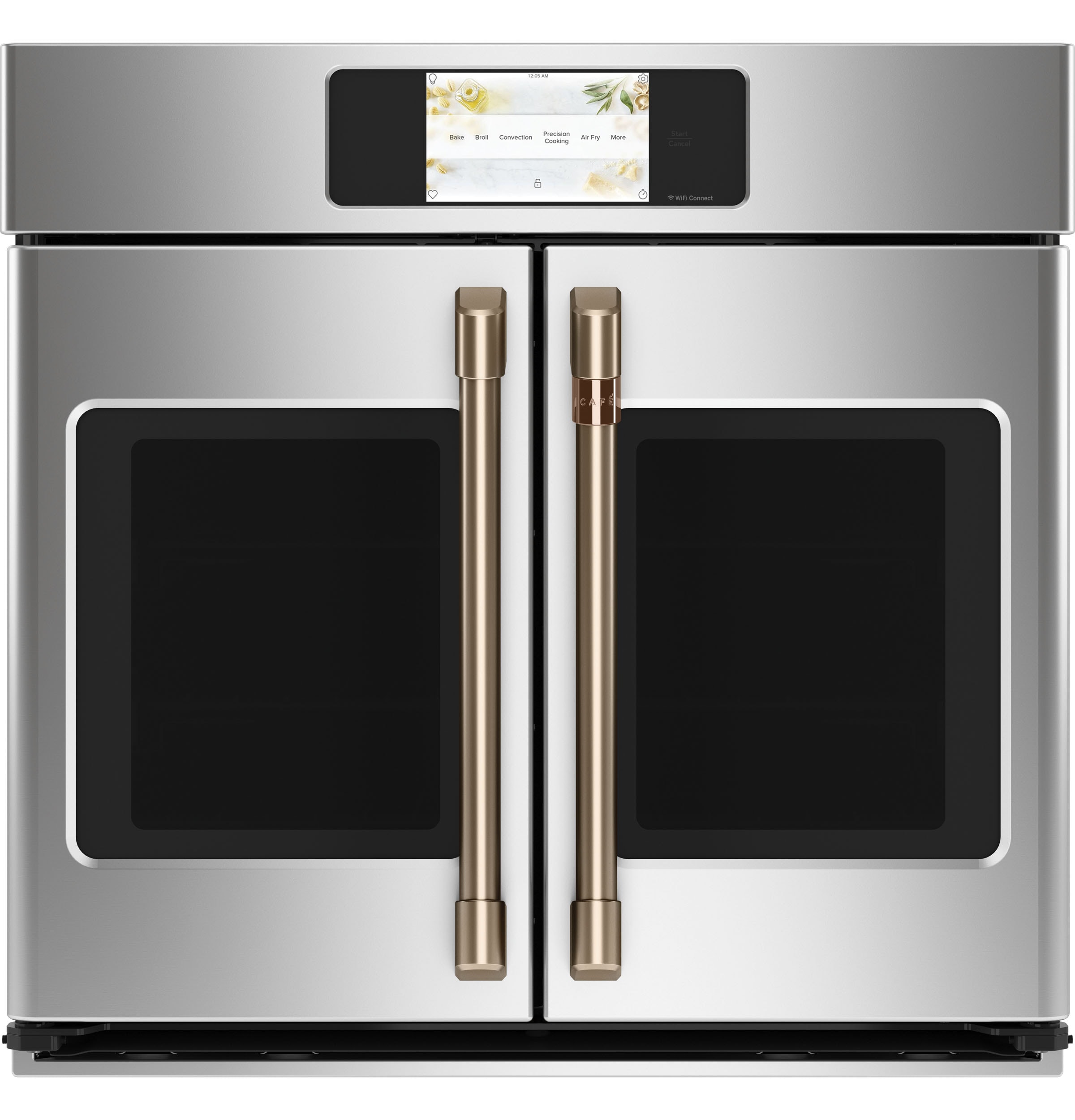 Cafe 30-in 4 -Pack Wall oven handle ( Brushed Bronze )