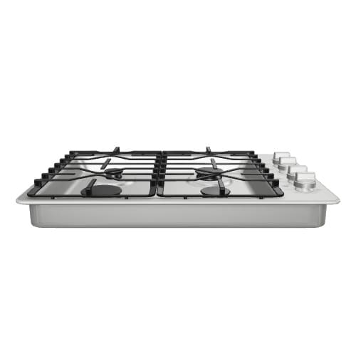 GE 30-in 4 burners Stainless steel Gas Cooktop