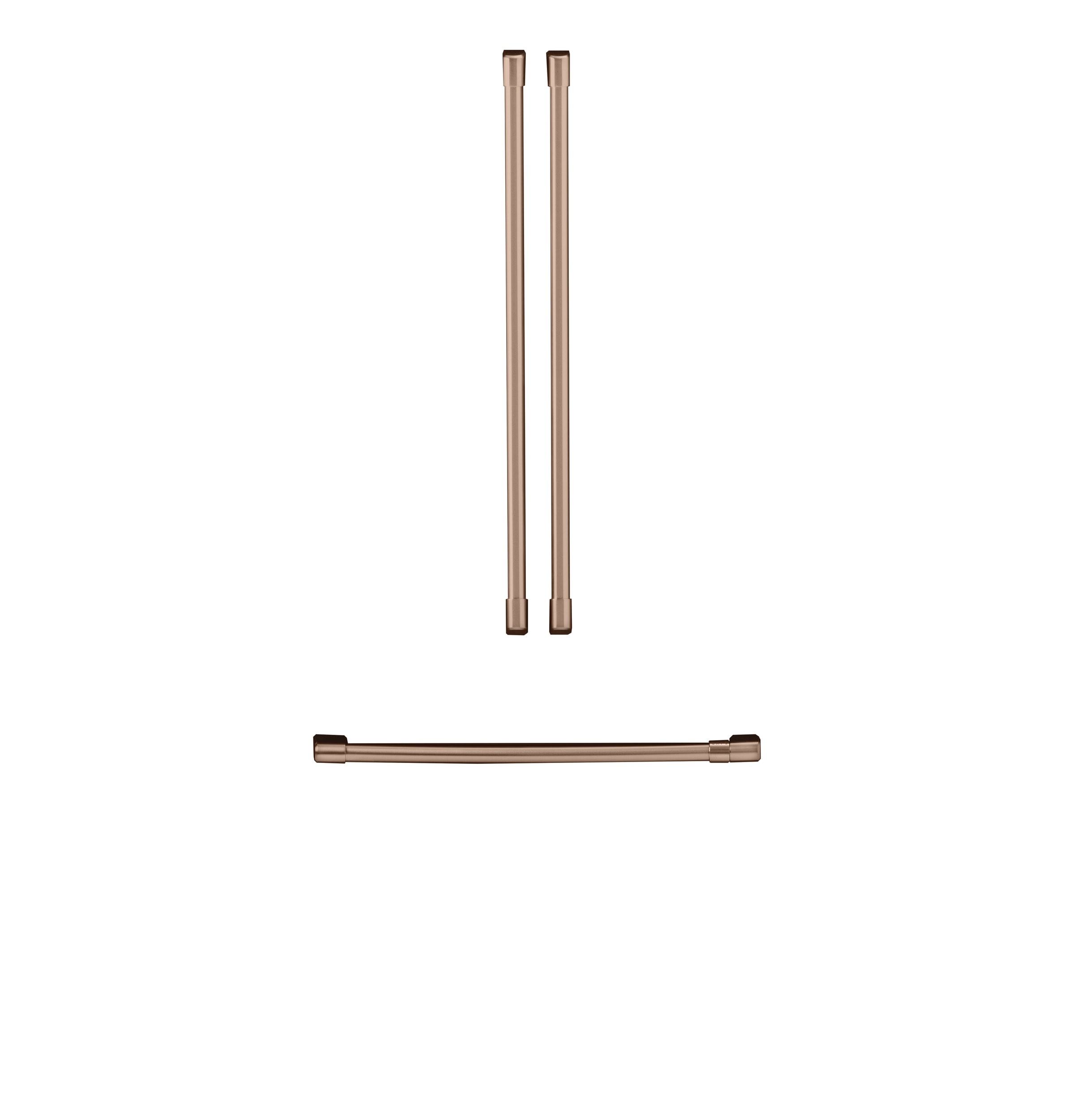 Cafe Counter-depth French Door Refrigerator 3 Piece Handle Kit- Brushed Copper