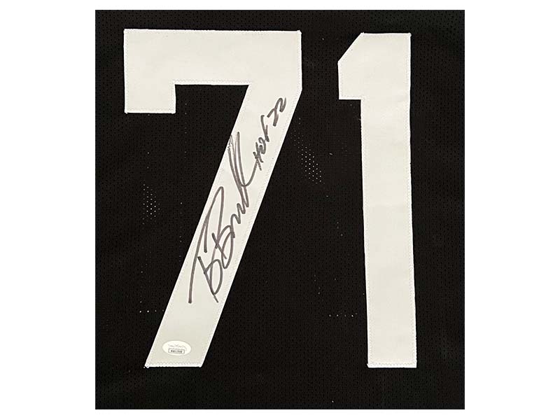 Tony Boselli Autographed Jacksonville Pro Style Black Football Jersey JSA