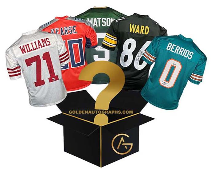 Signed Football Jersey Mystery Box