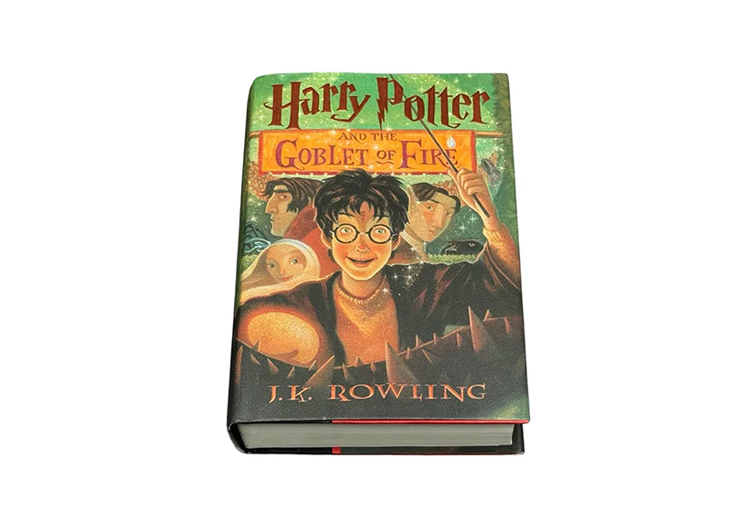 Daniel Radcliffe Signed Harry Potter & the Goblet of Fire Book Autograph Beckett