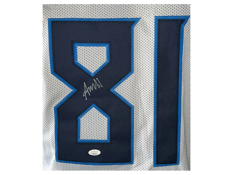 Austin Hooper Autographed Tennessee Pro Style White Football Jersey JSA