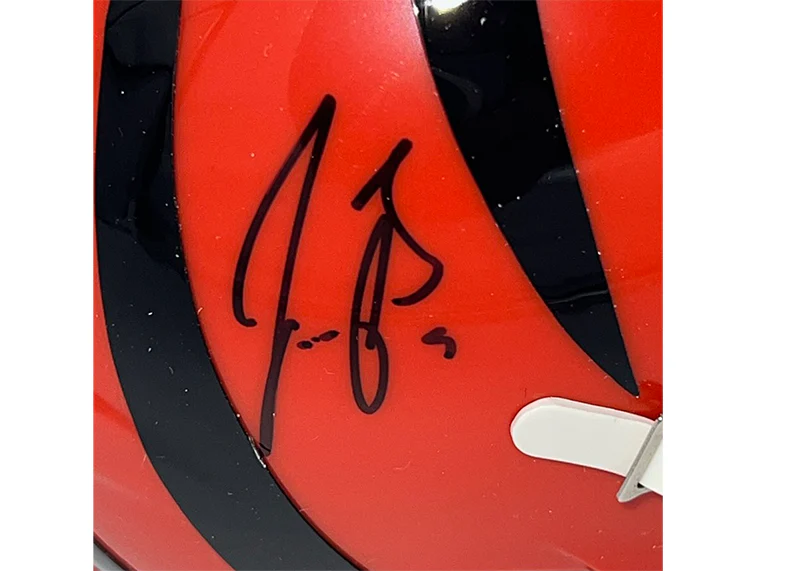 Joe Burrow Autographed Cincinnati Bengals Speed Mini Helmet Fanatics