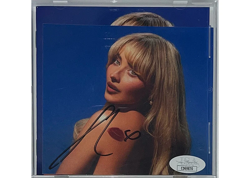 Sabrina Carpenter Signed Short N�� Sweet CD JSA