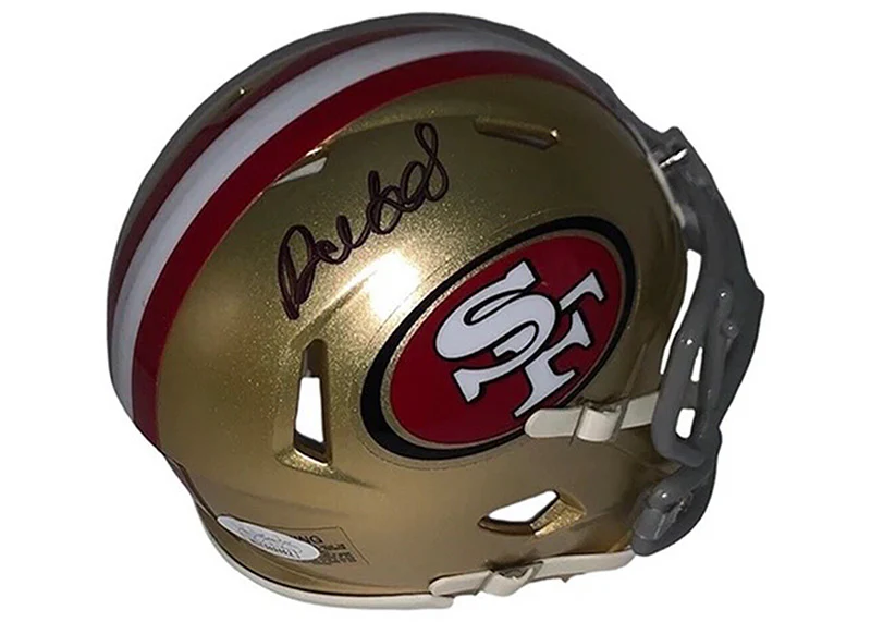 Deebo Samuel Autographed San Francisco 49ers Speed Mini Helmet JSA