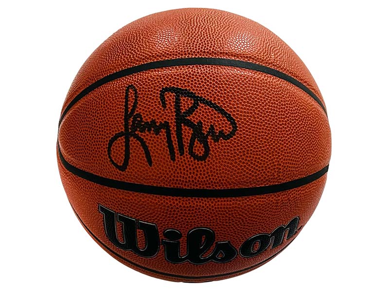 Larry bird Autographed Wilson Authentic Series?? NBA basketball JSA