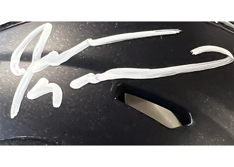 Jevon Kearse Signed Tennessee Titans Speed Mini Blue Football Helmet JSA