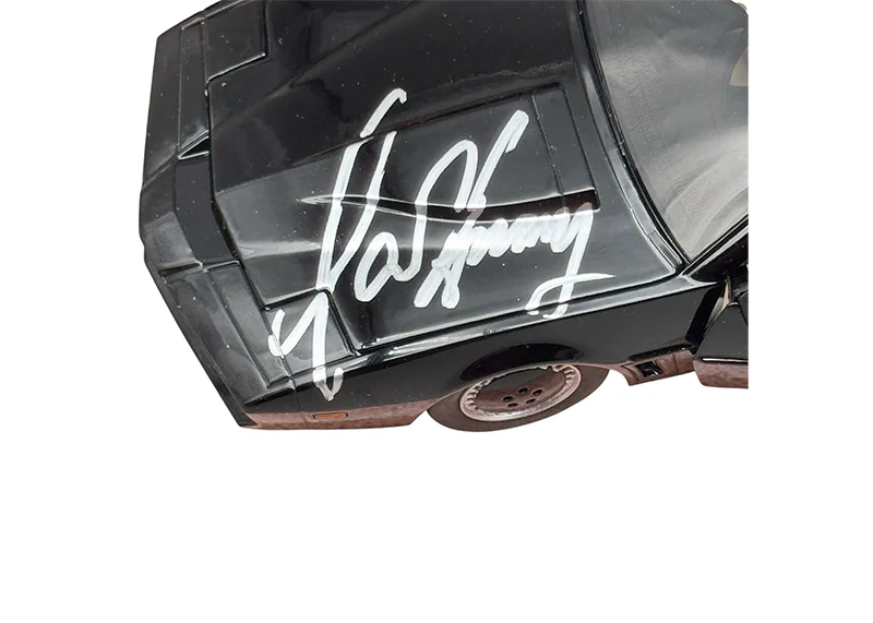 David Hasselhoff Signed Knight Rider KITT Diecast Autograph Beckett